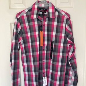 Apt. 9 Dress Shirt Button Down mens-14.5 32/33